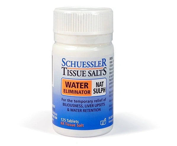 Schuessler Tissue Salts Water Eliminator 125cap