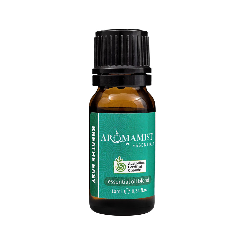 Aromamist Organic Essential Oil Blend Breathe Easy 10ml