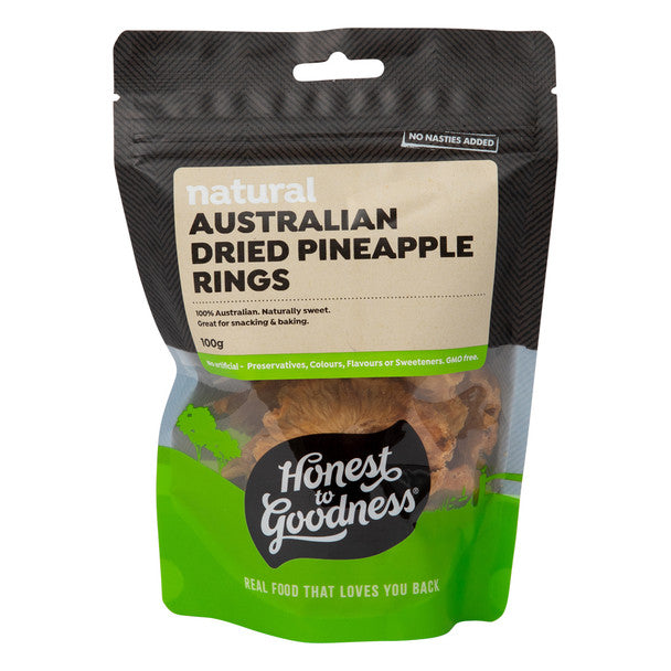 Honest To Goodness Dried Pineapple Rings