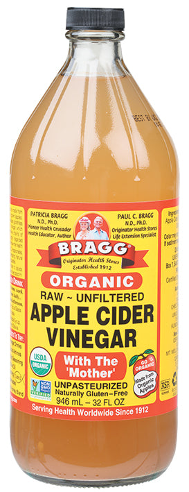 BRAGG Apple Cider Vinegar - Unfiltered & Contains The Mother