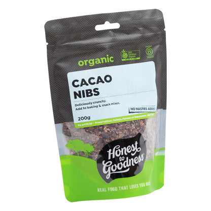 Honest To Goodness Organic Cacao Nibs 200g