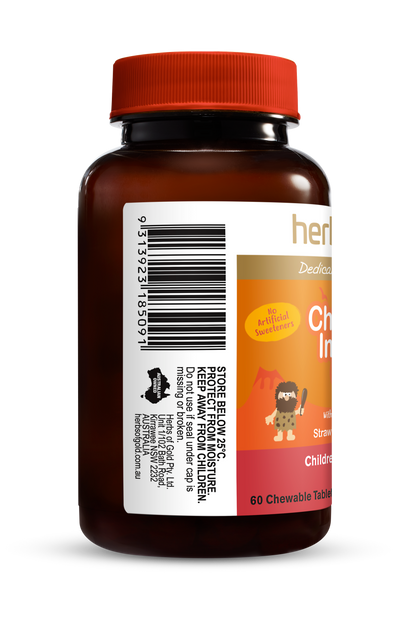 Herbs Of Gold Children's Immune Care 60 Chewable Tablets
