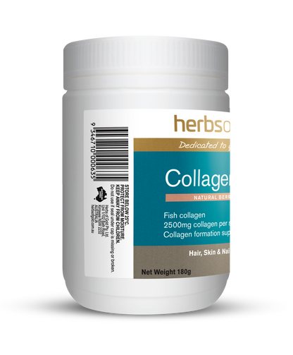 Herbs Of Gold Collagen Gold Natural Berry Flavour 180g