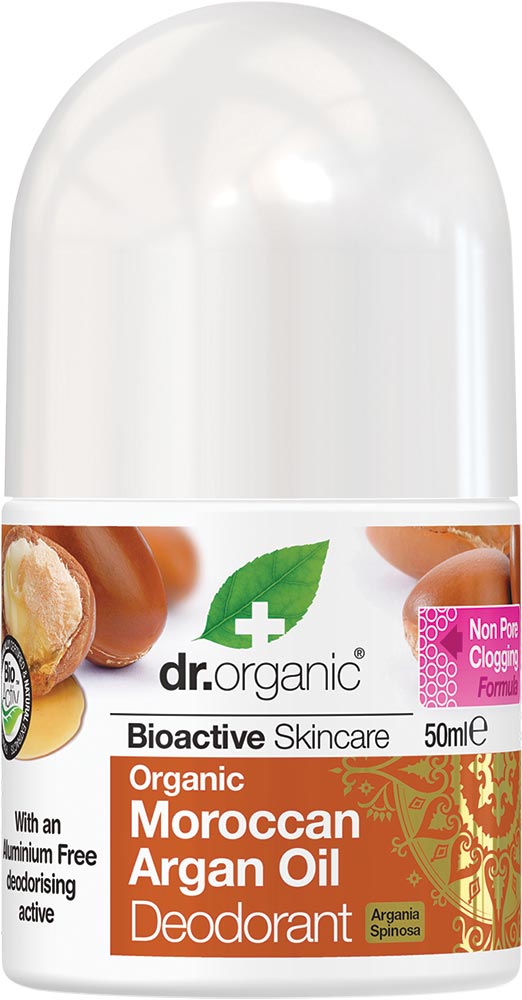 Roll-On Deodorant Organic Moroccan Argan Oil 50ml