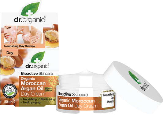 DR ORGANIC Day Cream - Organic Moroccan Argan Oil 50ml