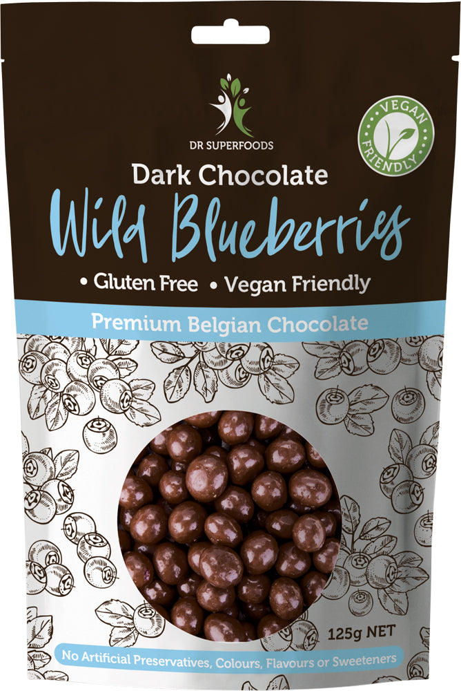 Wild Blueberries Dark Chocolate 125g