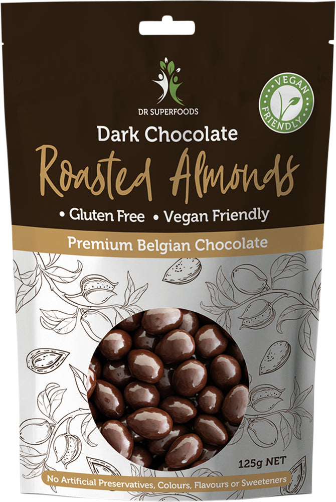 Roasted Almonds Dark Chocolate 125g