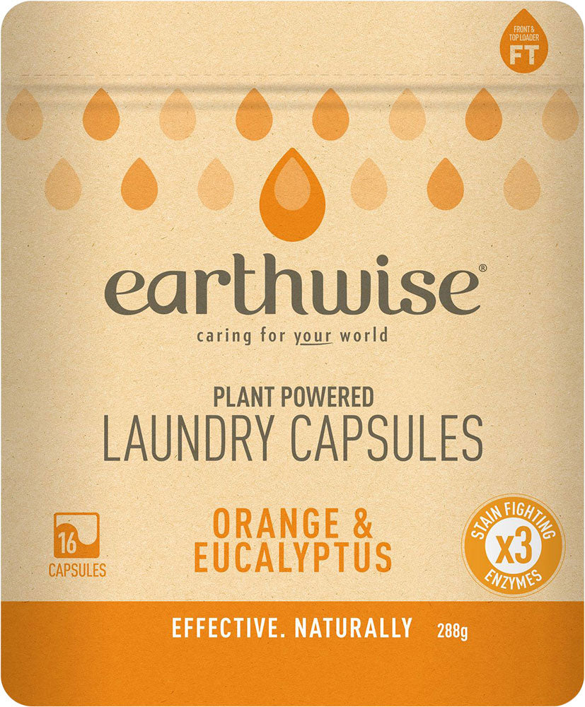 Laundry Capsules Orange & Eucalyptus 16pk