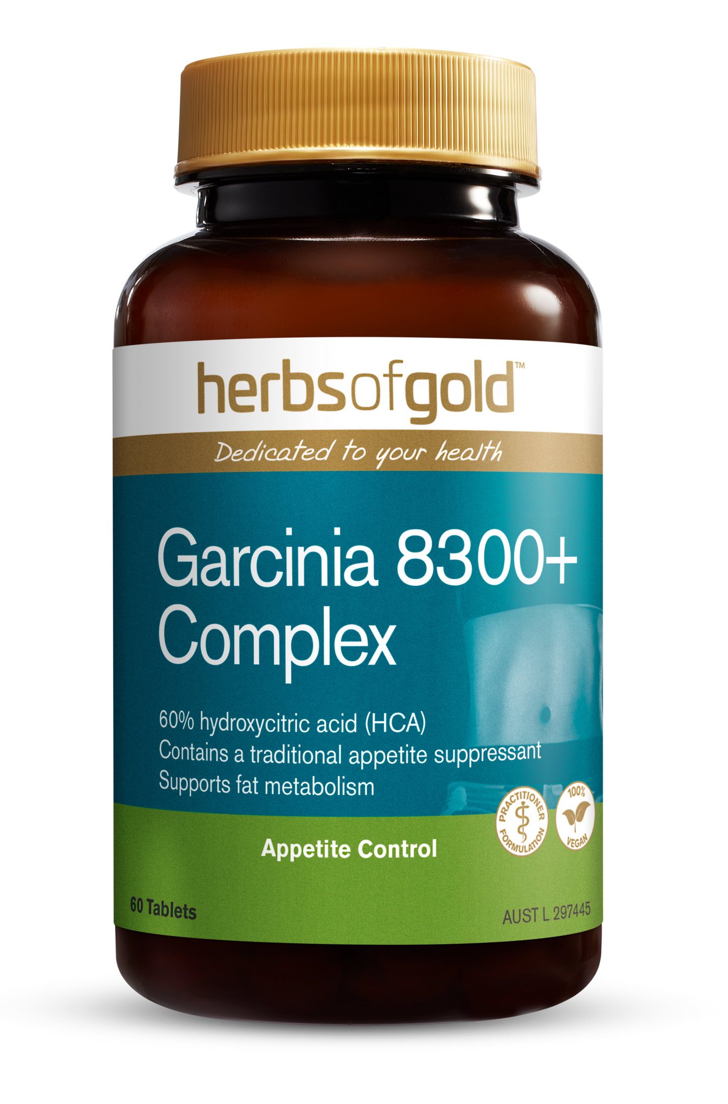 Herbs Of Gold Garcinia 8300 Complex 60 Tablets