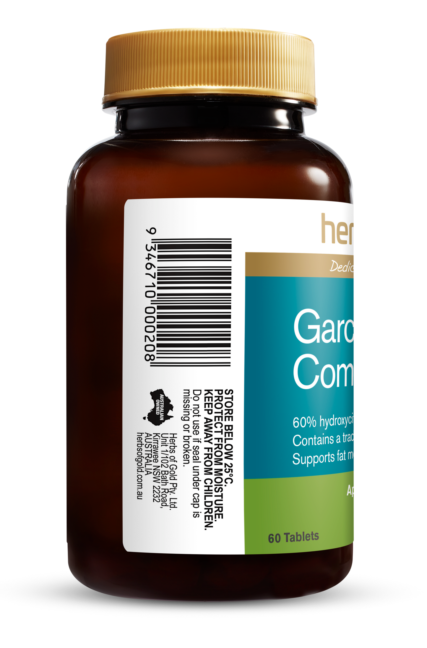 Herbs Of Gold Garcinia 8300 Complex 60 Tablets