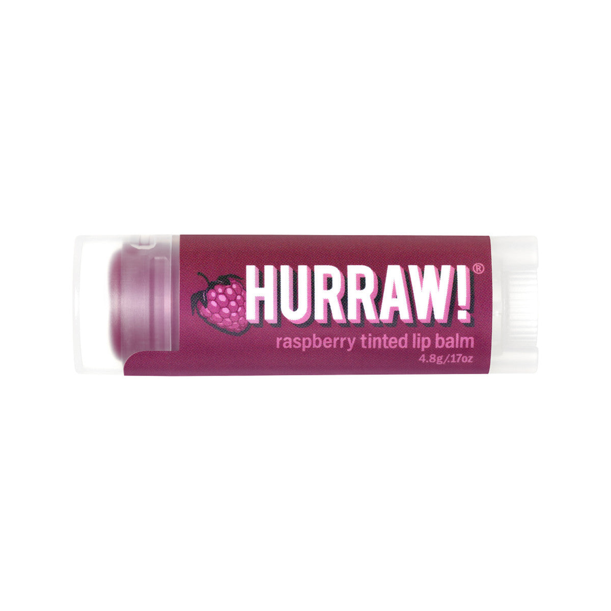 Hurraw! Raspberry Tinted Lip Balm