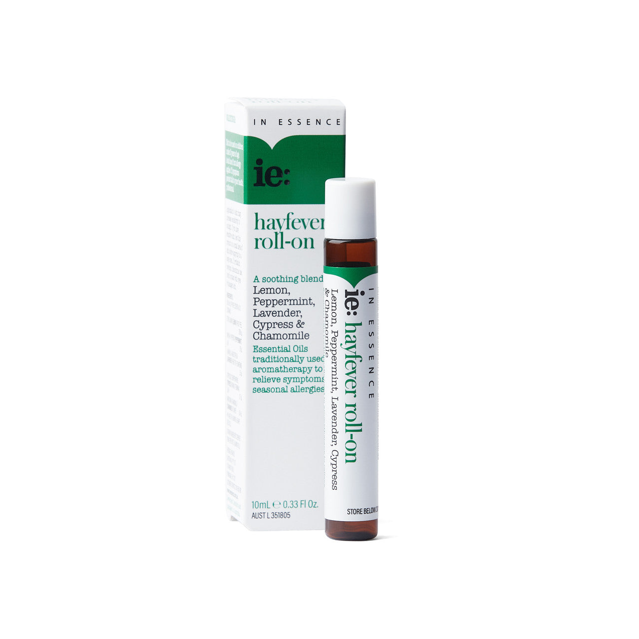 IE ROLL ON HAYFEVER 100% Pure Essential Oil 10ml