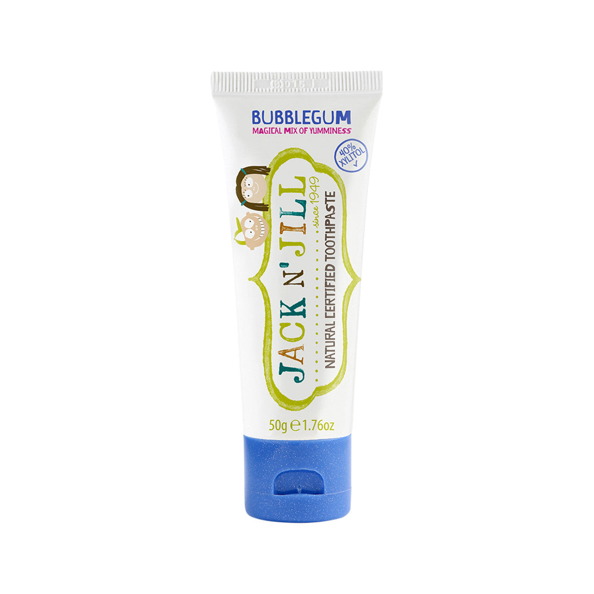 JACK N' JILL Natural Toothpaste with Calendula Bubblegum 50g