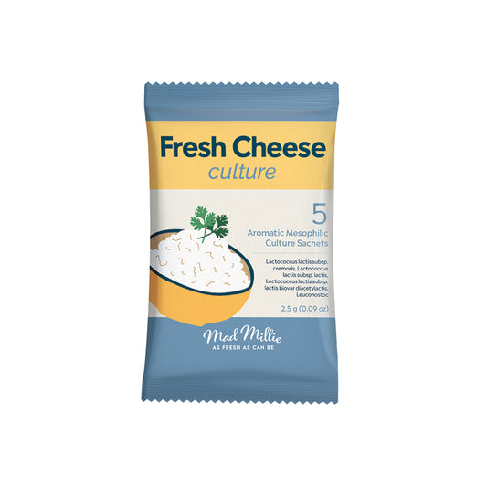 Mad Millie Fresh Cheese Culture (Arom Mesophilic) Sach x5Pk