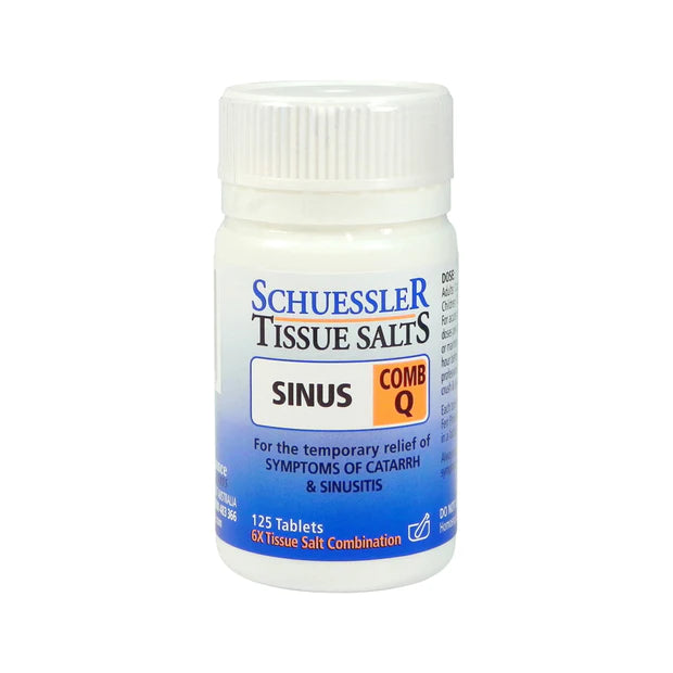 Schuessler Tissue Salts Comb Q (Sinus) 125t