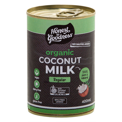 Honest To Goodness Organic Coconut Milk 400ml