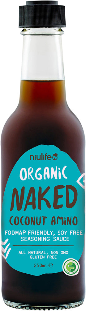 NIULIFE Organic Coconut Amino Sauce - Naked 6x250ml