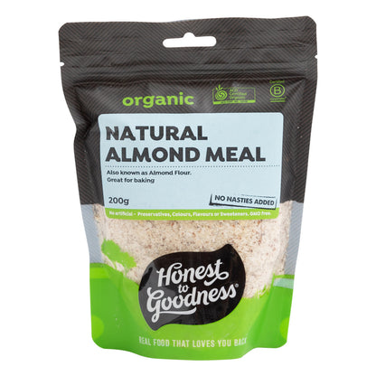 Honest To Goodness Organic Natural Almond Meal 200g
