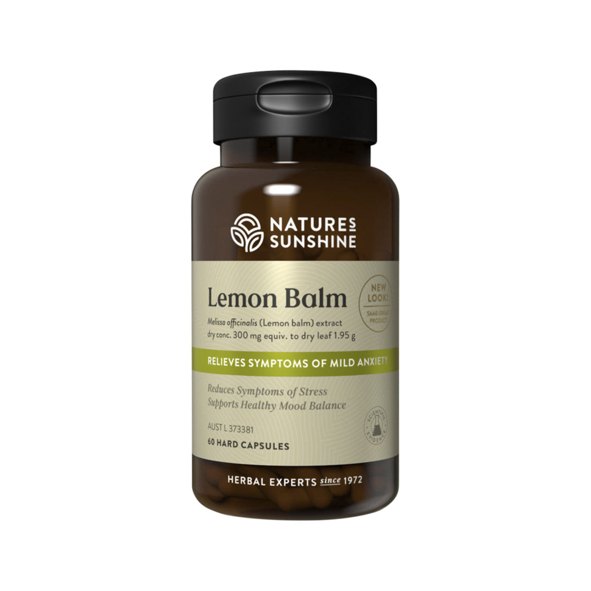 Lemon Balm (Per Capsule: 1.95g) 60 capsules