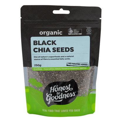 Honest To Goodness Organic Black Chia Seeds