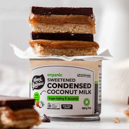 Honest To Goodness Organic Sweetened Condensed Coconut Milk 200ml