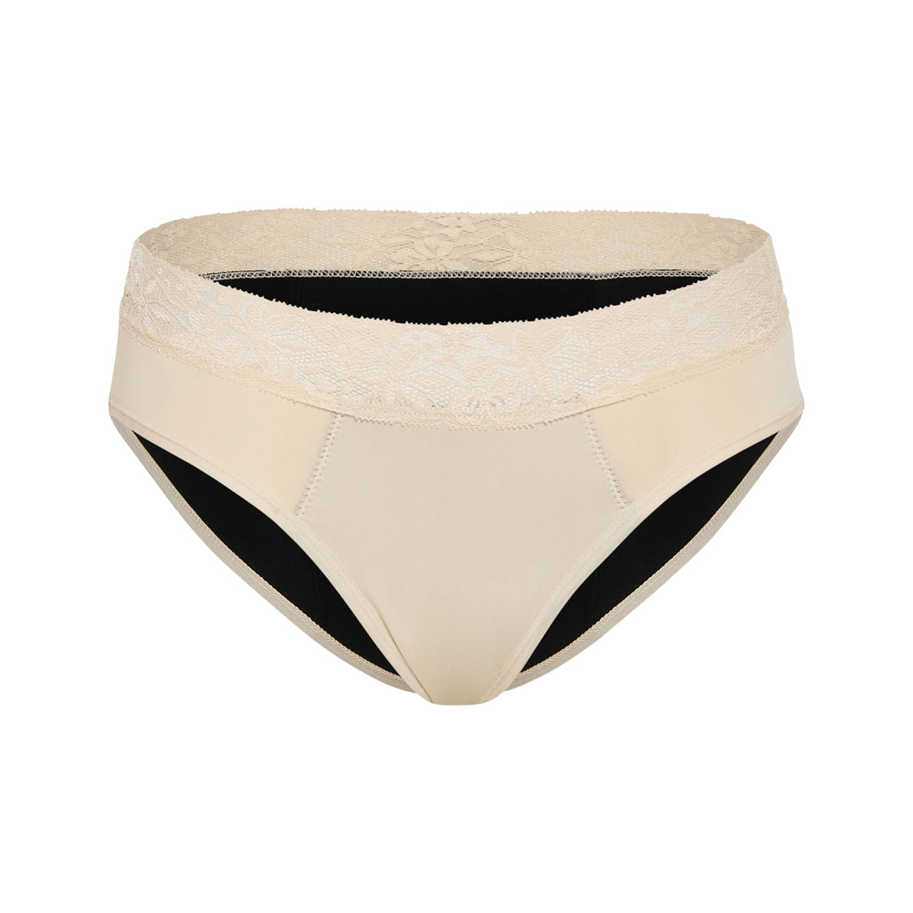 Pelvi Underwear Leakproof Bikini Beige XXL