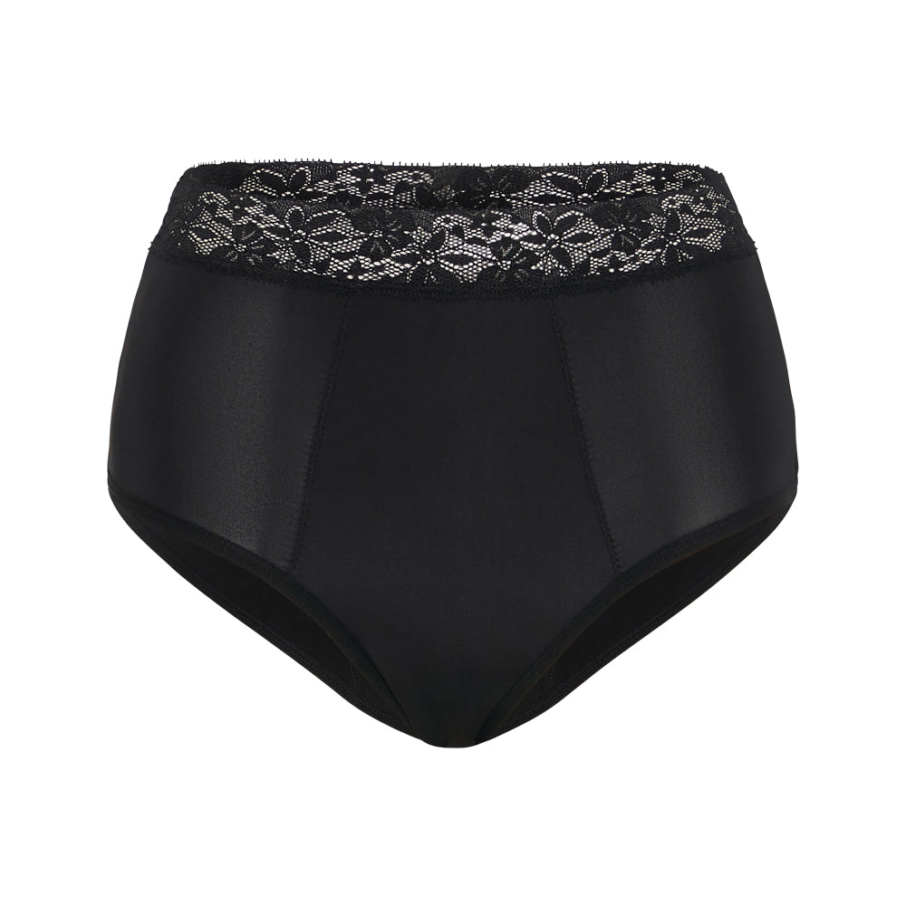 Pelvi Underwear Leakproof Full Brief Black XS
