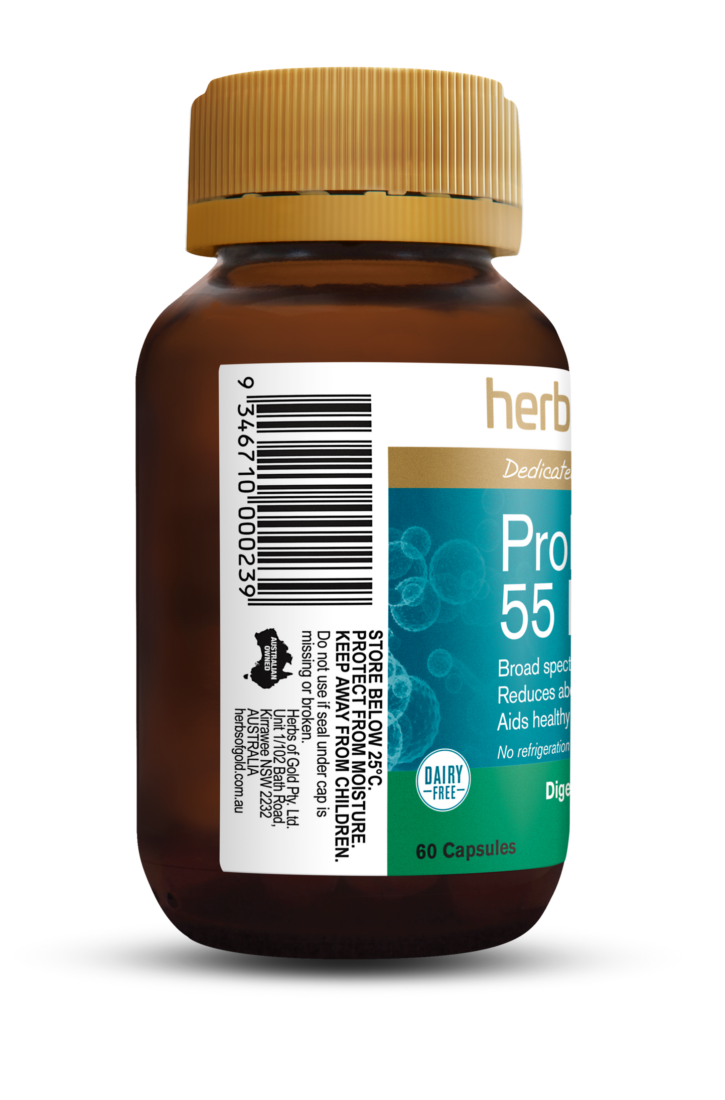 Herbs Of Gold Probiotic 55 Billion