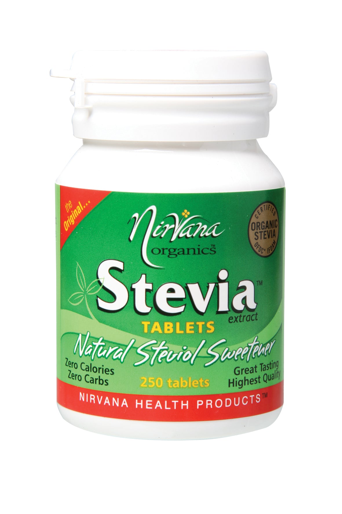 NIRVANA ORGANICS Stevia Tablets 250