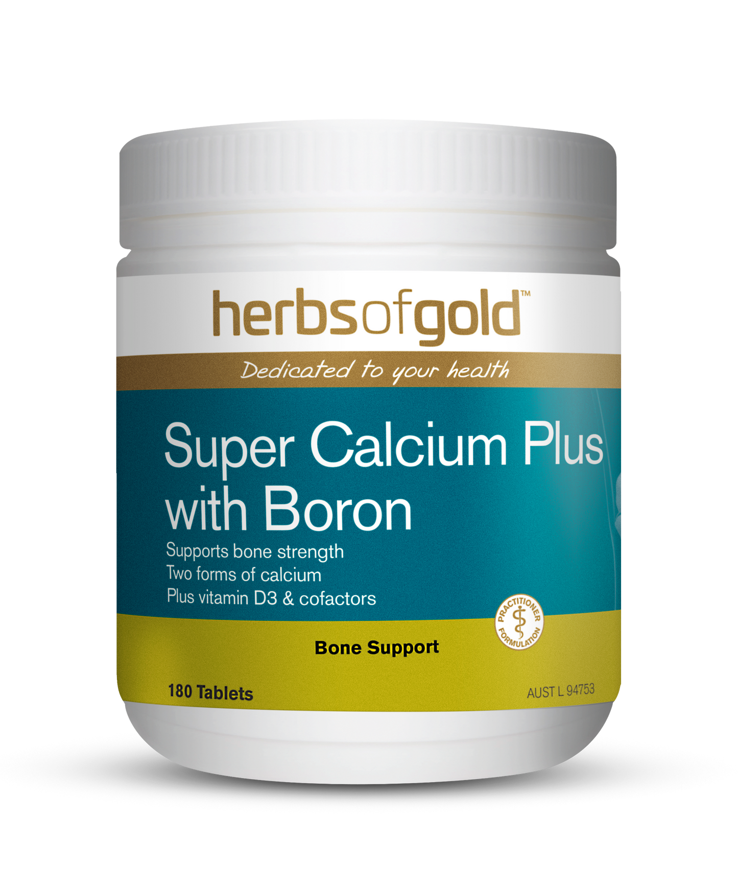 Herbs Of Gold Super Calcium Plus With Boron 180 tablets