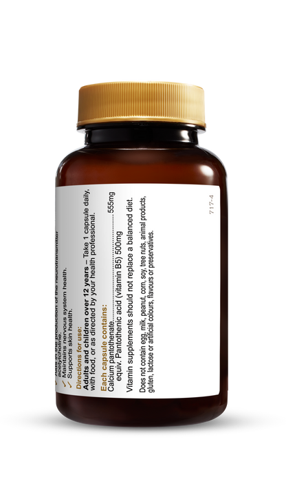Herbs Of Gold Vitamin B5 500mg 60 Capsules