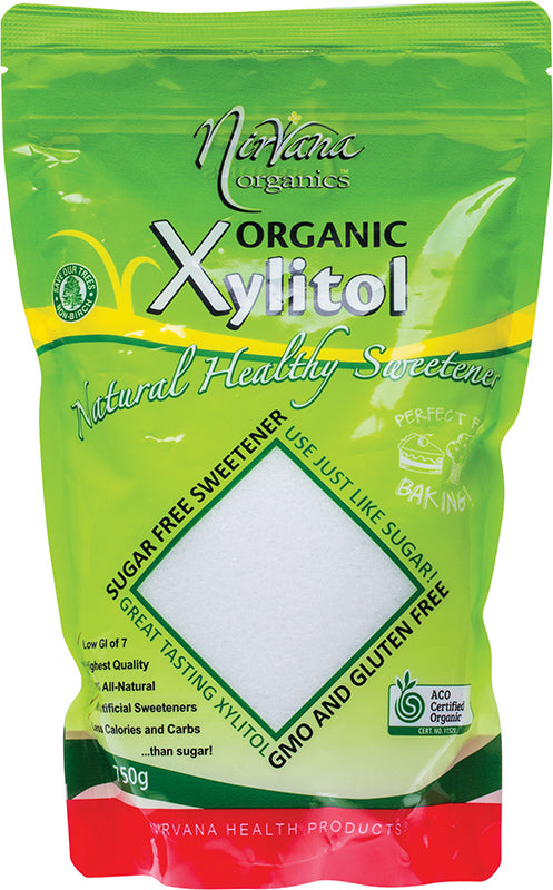 NIRVANA ORGANICS Xylitol Certified Organic 750g