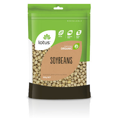 Soy Beans Organic 500g