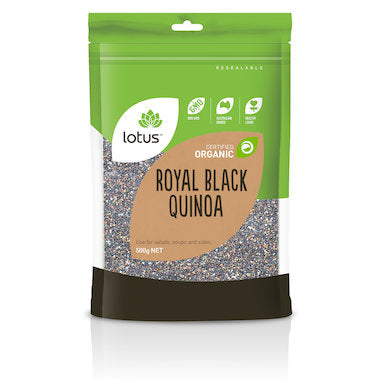 Royal Black Quinoa Organic 500g