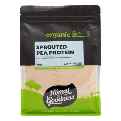 Honest To Goodness Organic Sprouted Pea Protein 750g