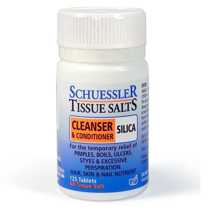 Schuessler Tissue Salts Cleanser And Conditioner (Silica) 125cap